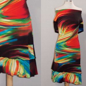 Soft Works Multi Color Dress